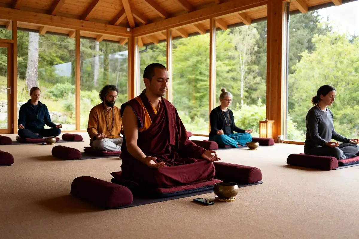 Transmission auprès d'un maître spirituel